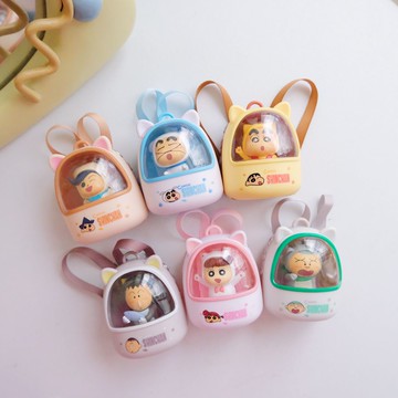 《蠟筆小新》出去玩～｜寵物太空包系列萌粒公仔盲盒