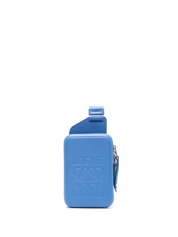 LOEWE - Molded Sling messenger bag - men - CALFSKIN - One Size - Blue