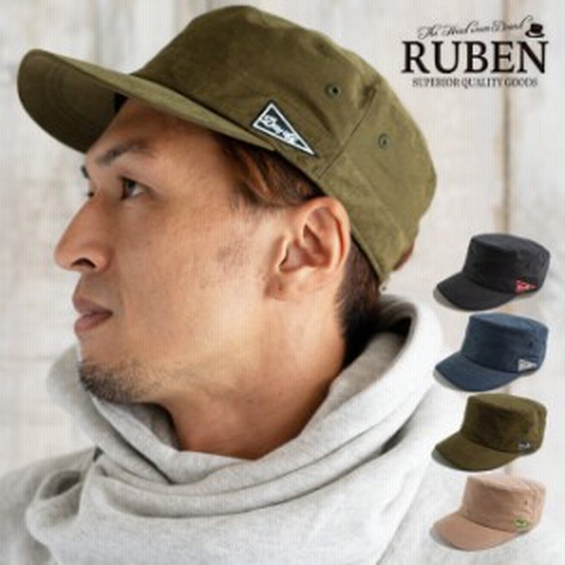 Ruben ルーベン Dayoff ピーチスキン ワークキャップ 帽子 メンズ レディース 秋 冬 ワッペン キャップ 黒 紺 カーキ ベージュ カジュア 通販 Lineポイント最大1 0 Get Lineショッピング