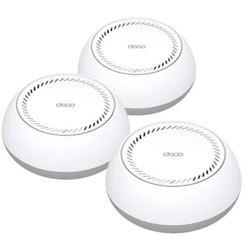 TP-LINK Deco BE65-PoE 三入組 BE11000 三頻 Mesh Wi-Fi 7 系統 無線網狀路由器 完整家庭Wi-Fi系統