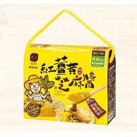 豐滿生技 紅薑黃芝麻醬 35gx10包/盒 全素