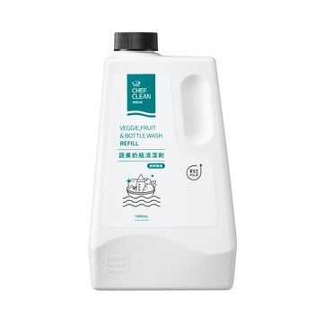 淨毒五郎蔬果奶瓶清潔劑補充瓶 1000mL eslite誠品