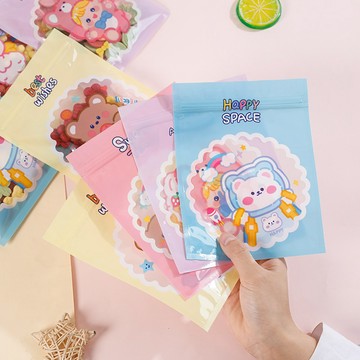 食品自立袋 糖果袋 夾鏈袋 自封袋 禮物袋 收納袋 零食 密封袋 餅乾糖果禮物袋 小號雜物飾品