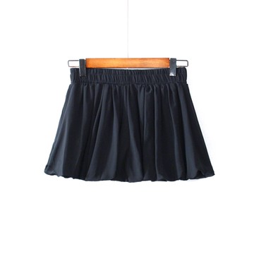 夏款女裝短褲燈籠褲松緊腰文藝可愛休閑褲子顯瘦時尚潮