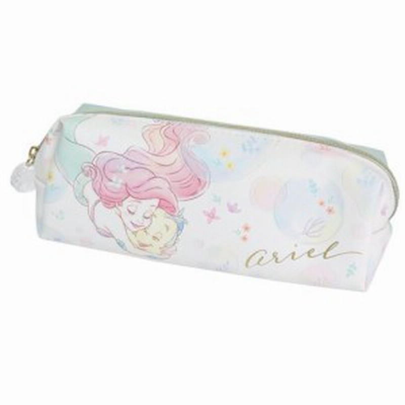 アリエル 筆箱 Wファスナー ペンポーチ アリエル ペール ディズニープリンセス キャラクター グッズ 通販 Lineポイント最大4 0 Get Lineショッピング