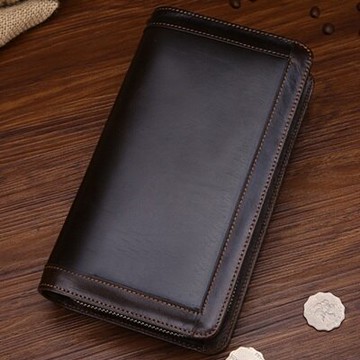 手拿包真皮錢包-大容量多功能休閒時尚男包包2款73lu4【獨家進口】【米蘭精品】