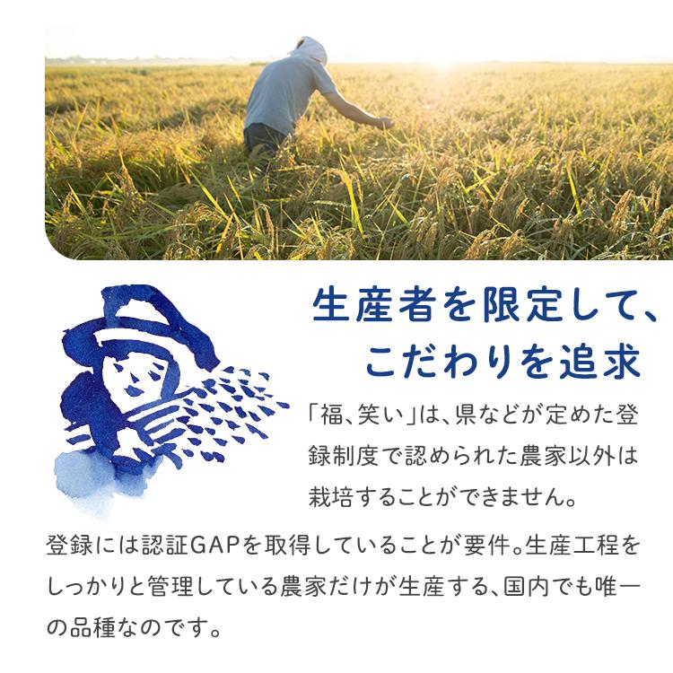 「ふくしまプライド。体感キャンペーン（お米）」令和5年産新米　2kg 白米　福、笑い　福島県　磐梯町　産地直送　送料無料地域あり