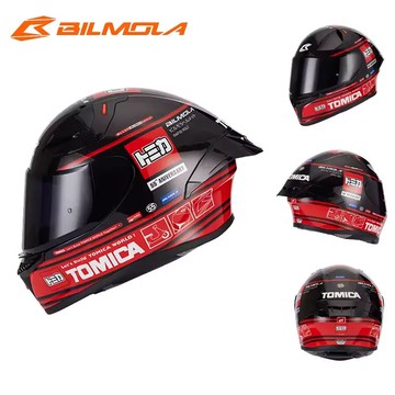 【TOMICA迷必收】Bilmola RAPID RSLT TOMICA多美 55周年紀念款 典藏黑紅 全罩式安全帽