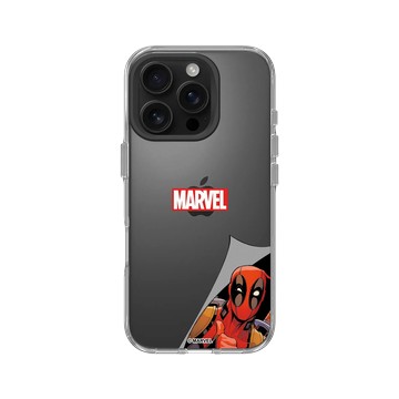 iPhone 16 Pro Clear 透明 - 迪士尼-漫威 Marvel - 死侍-探頭