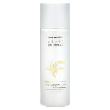 Thank You Farmer, 大米，全精華爽膚水，7.03 液量盎司（200 毫升）