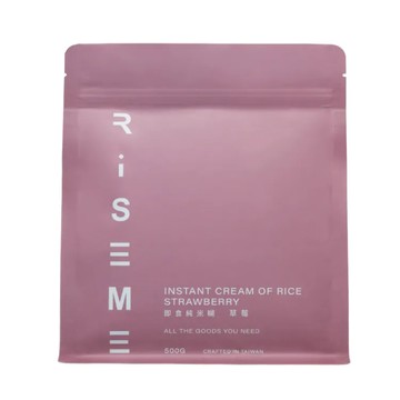【RISEME】Cream of rice即食純米糊-草莓 500g