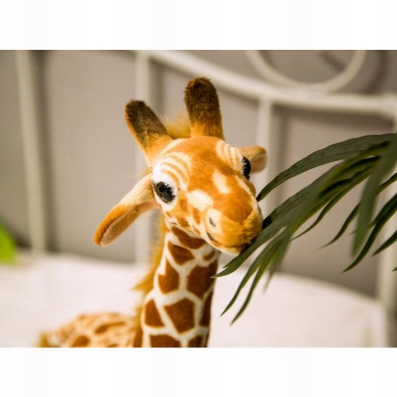 超リアルなキリンのぬいぐるみ☆ おもちゃ かわいい 人形 置物
