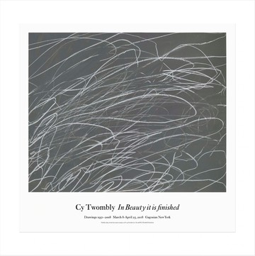 【LIGHTO】CY TWOMBLY: In Beauty it is finished