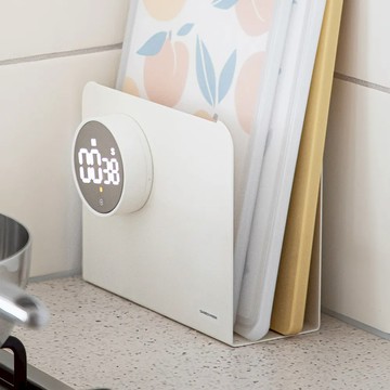 日本 霜山 碳鋼製廚房收納置物分隔立架(窄版)-3入-多色選 - 深邃灰