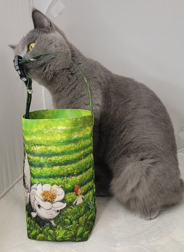 插畫印製的萬用桶袋