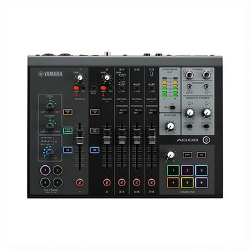 YAMAHA AG08 專業 USB 錄音介面 混音器 黑 / 白色款  原廠公司貨 商品保固有保障