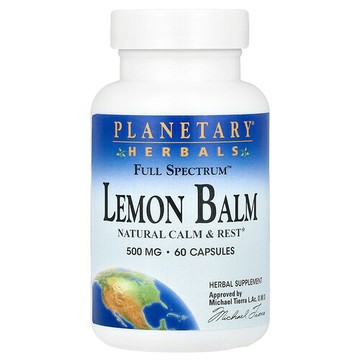 Planetary Herbals, 多面™ 檸檬香蜂草，1,000 毫克，60 粒膠囊（每粒膠囊 500 毫克）