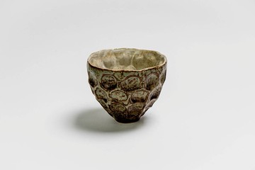 曾永鴻  灰釉適加茶杯