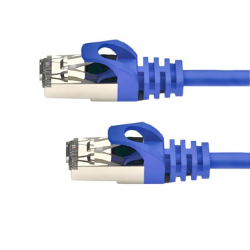 POLYWELL 寶利威爾 網路線 CAT6A  0.3m  藍色  1條