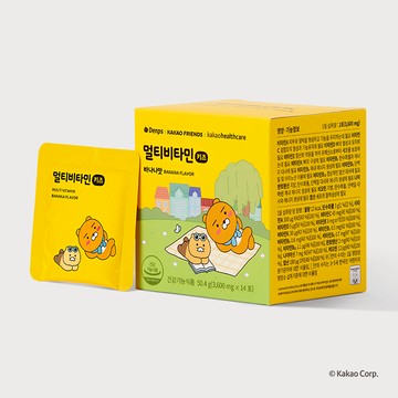 Denps KAKAO FRIENDS Multi Vitamin Kids 14 Packs (14-day supply)