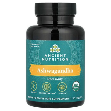 Ancient Nutrition, 南非醉茄，30 片