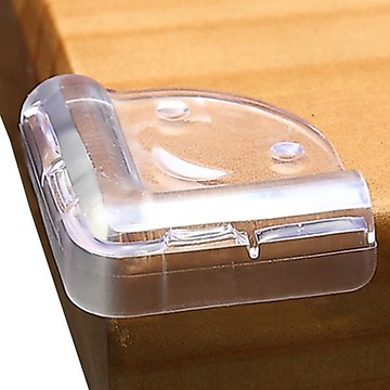 [10入裝]防撞角 兒童安全笑臉透明球型桌角防護-321寶貝屋