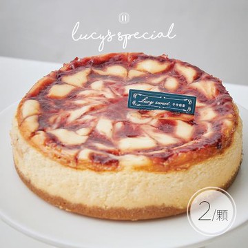【LS手作甜點】草莓紐約乳酪蛋糕(6吋)x2個