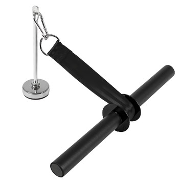 LUAZ 捲線器前臂手臂強化訓練器材 腕力滾輪 LUAZ-RL  1個  黑色  40 x 3 cm