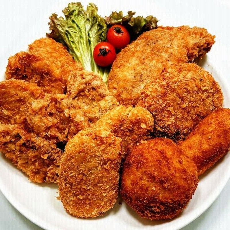 総重量約2kgの大ボリューム 広岡精肉店特製フライ7種41個セット詰め合わせ ギフト可 帰省の手土産におすすめ 通販 Lineポイント最大get Lineショッピング