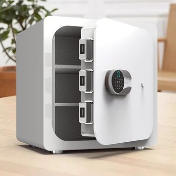 公司貨 免運 虎牌保險櫃家用小型防盜密碼箱儲物箱全鋼隱形防盜迷你入墻保險箱 快速發貨