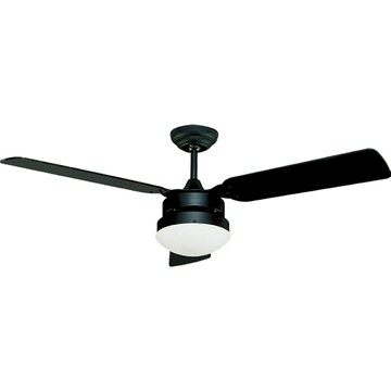 L01-21151A 亮光黑【AC交流馬達】36吋、42吋、52吋、60寸E27X2吊扇燈 (遙控)