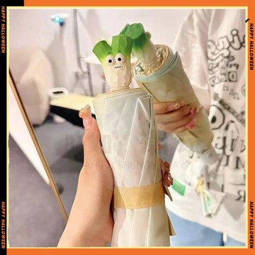 新款發售搞怪卡通蔬菜瓜果晴雨兩用傘學生女小衆遮陽傘摺疊自動防曬太陽傘