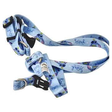 StitcH 寵物調整型胸背帶  80 x 2cm  史迪奇 藍色  1個