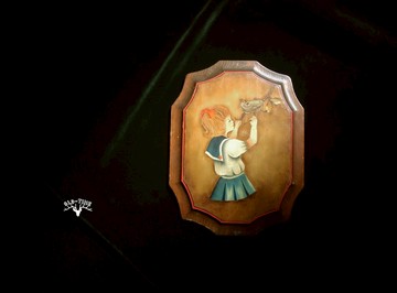 【老時光 OLD-TIME】早期歐洲手繪木製畫