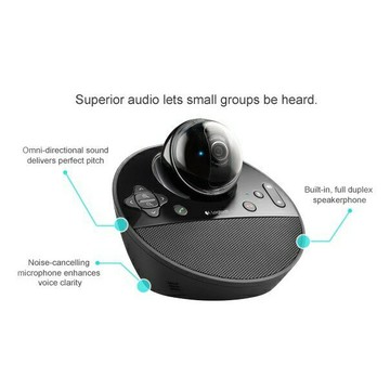 強強滾p-Logitech羅技 Webcam BCC950 視訊會議攝影機 HD自動對焦 網路開會直播實況 麥克風