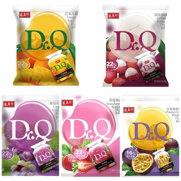 『滿額贈好禮』盛香珍 Dr.Q蒟蒻果凍系列265g 草莓/葡萄/芒果/荔枝/百香果