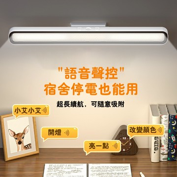 桃園出貨🔥學習閱讀護眼燈 遙控 語音控制 充插兩用 LED 燈條 磁吸 檯燈 USB充電 閱讀燈 床頭燈 衣櫃燈