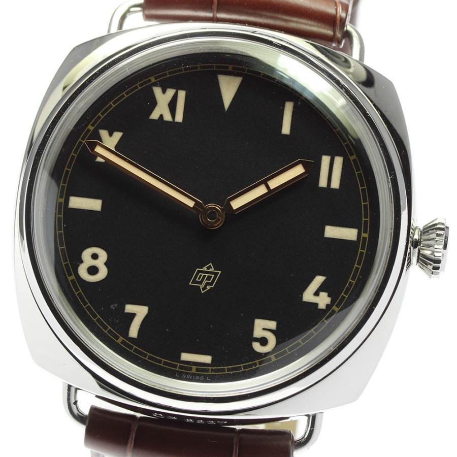 ☆良品 ★保証書付き【PANERAI】パネライ ラジオミール 3デイズ カリフォルニア PAM00424 手巻き メンズ_723455