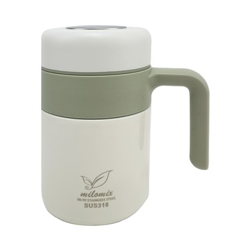 凱洛琳316不鏽鋼保溫杯-500ml-白色-1支