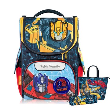 變形金剛聯名 小貴族超輕量護脊書包Pro S-博派聯盟 小一新生
