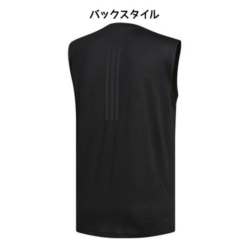 アディダス adidas クライマクール 3ストライプス ノースリーブTシャツ