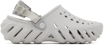 Crocs 灰色 Echo 凉鞋