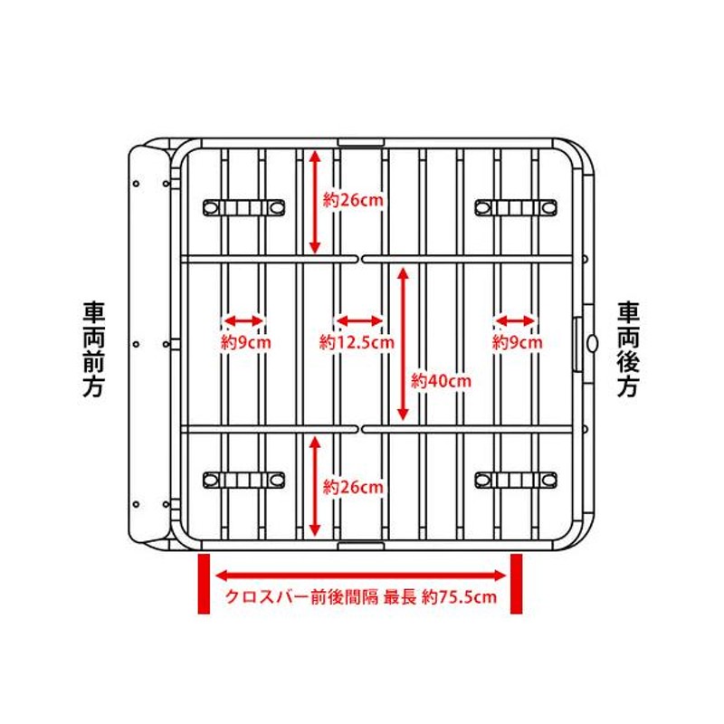 ワゴンRスマイル　inno CURT キャリア自動車/バイク