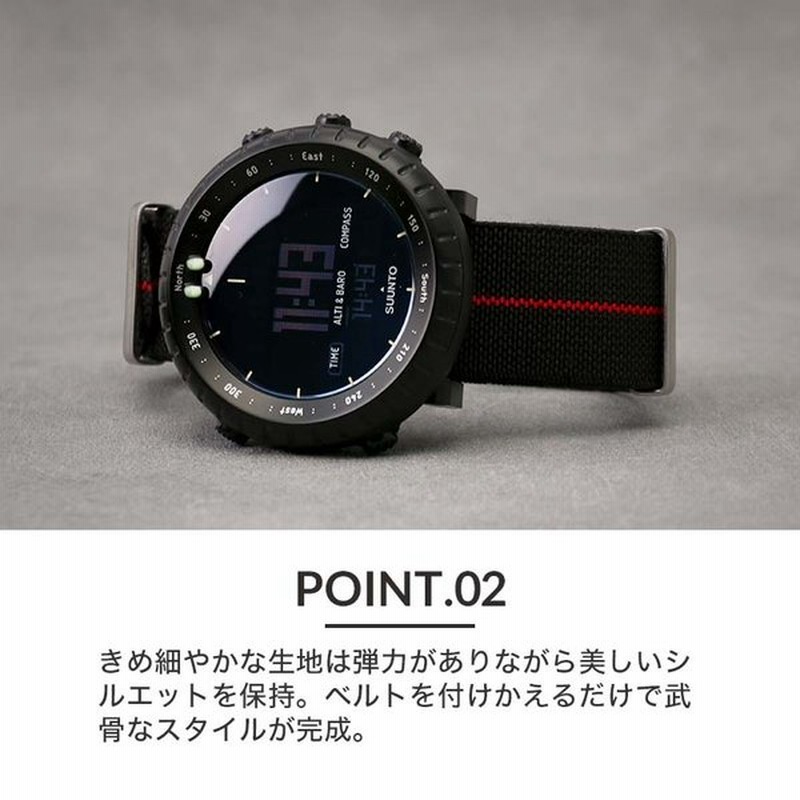 MODコンプリート スント コア オールブラック 腕時計 SUUNTO CORE ...