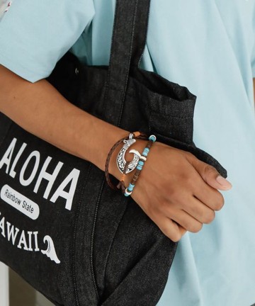 【熱門預購】男款魚鉤造型手鍊 (2色) 42TZ6102