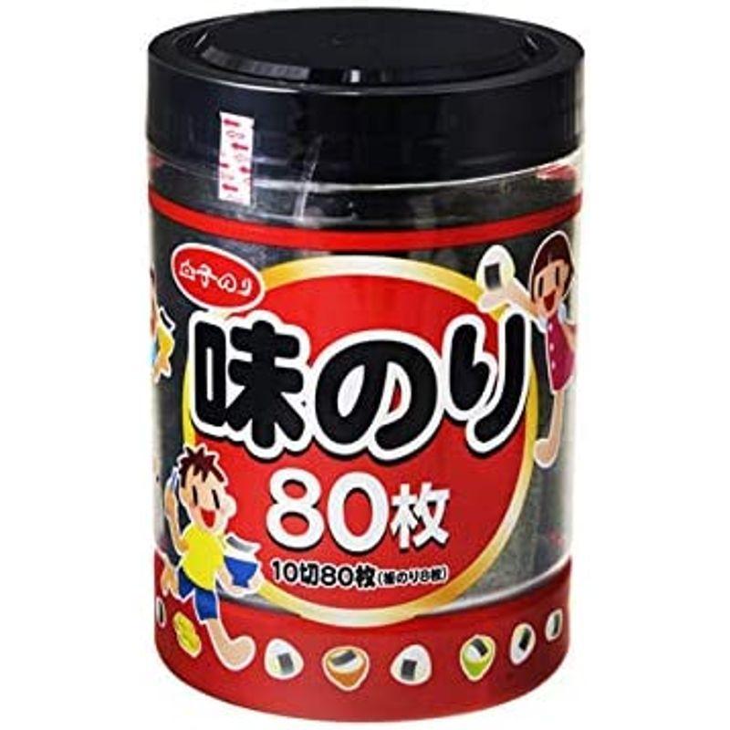 白子のり 卓上味のり 10切80枚×12個入