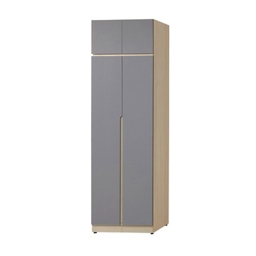 ASSARI 水芳2.5尺內抽加高衣櫃(寬75x深59x高238cm)