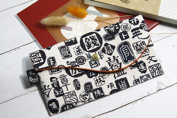 【Gi LAI】10*20Cm開運紅包袋 存摺袋-百家姓