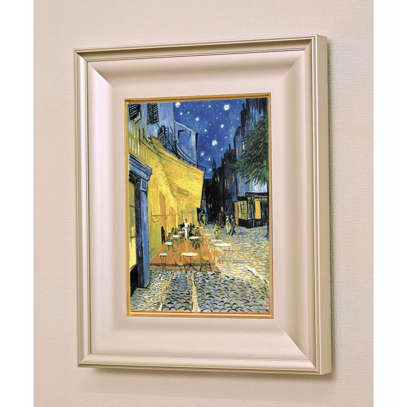 ●専用です● ゴッホ 夜のカフェテラス レプリカ 楽天市場】ゴッホ「夜のカフェテラス」 4号サイズ 立体複製名画 美術品