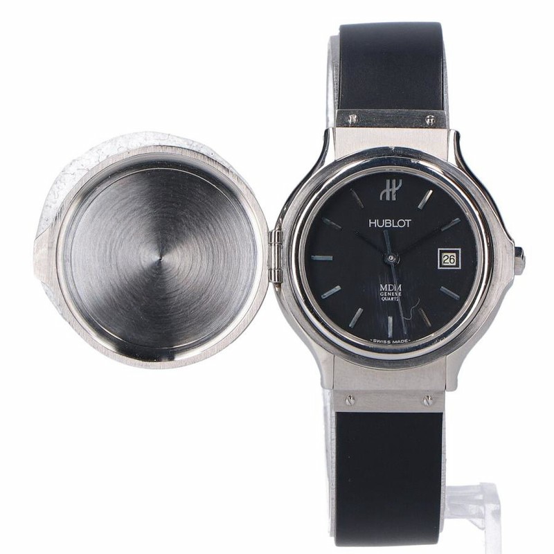 美品 HUBLOT ウブロ S139 MDM クラシックハンターケース クオーツ 